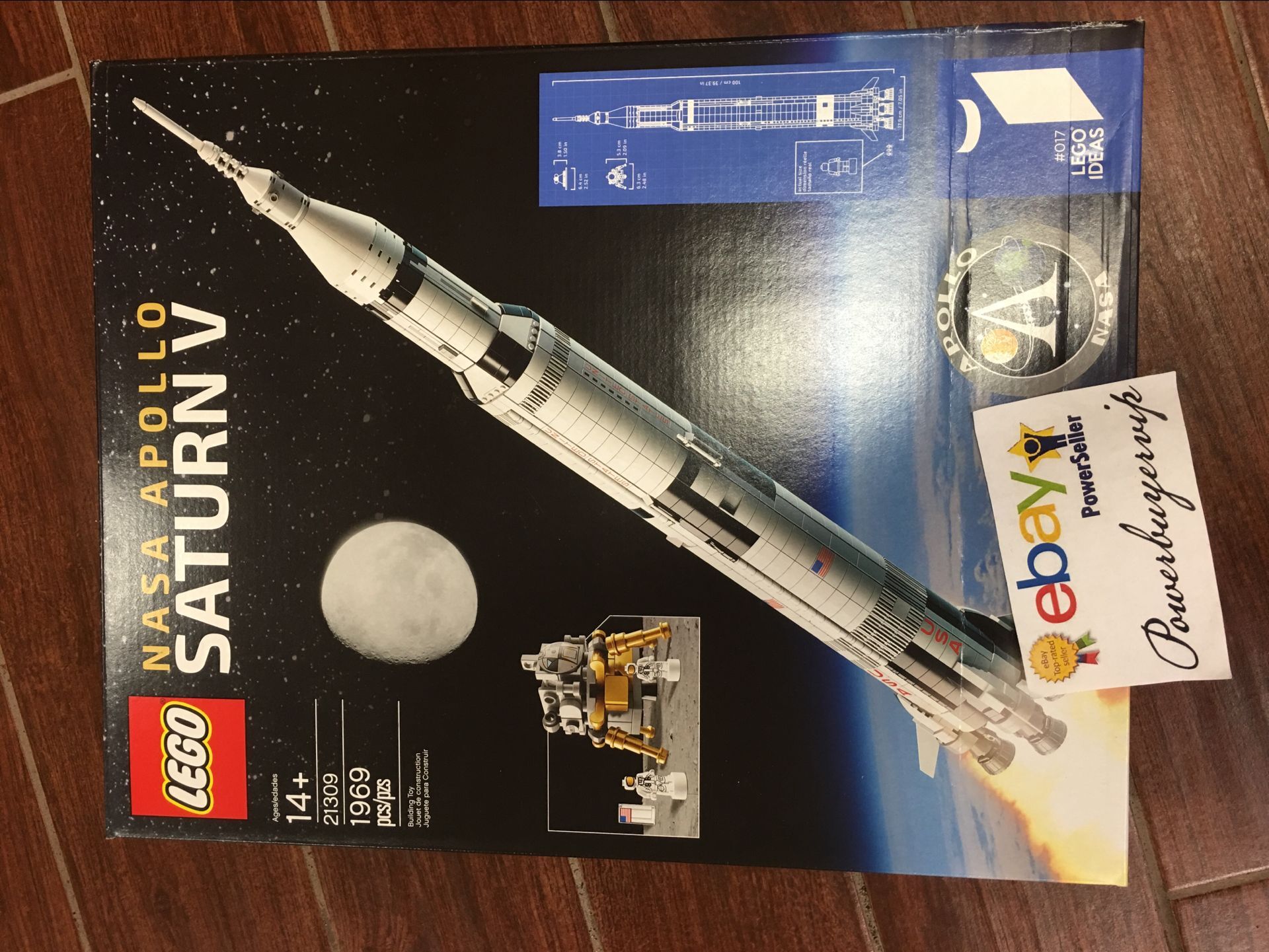 LEGO Saturn V 21309 Ideas Nasa Apollo Saturn Building Kit No Sales Tax